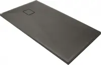 Cadita de dus dreptunghiulara, din granit, slim, maro, 140x70x4.5 cm, Deante Correo