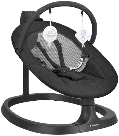 Balansoar electric KikkaBoo - Zazu, Black
