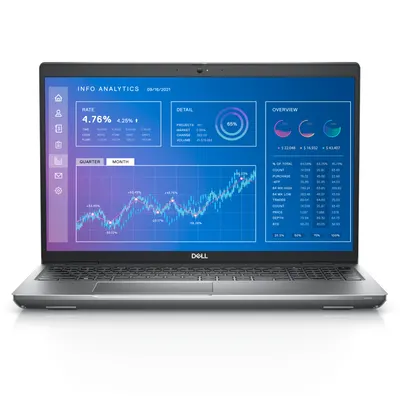 Workstation Mobil Refurbished DELL Precision 3571, Intel Core i7-12800H 3.70-4.80 GHz, 64GB DDR5, 1TB SSD, 15.6" FHD, Webcam, Nvidia RTX A1000 4 GB, Windows 11 Pro