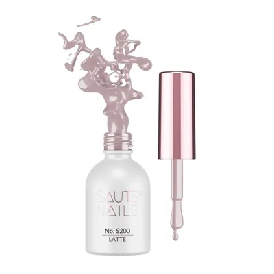Ojă semi Saute Nails Latte - S200 8ml