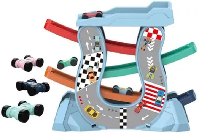 Raya Toys - Pistă cu 4 mașini