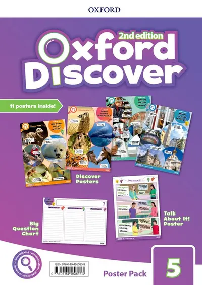 Oxford Discover 2E Level 5 Posters- REDUCERE 60%