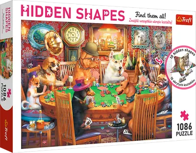 Puzzle Trefl de 1086 piese - Seara jocurilor