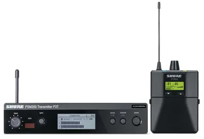 Sistem de microfon wireless Shure - P3TERA-Q25, negru