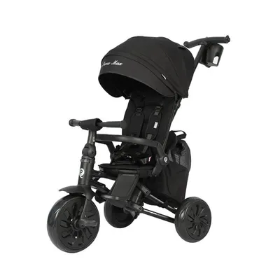 Tricicleta ultrapliabila, Qplay Nova Max, Negru