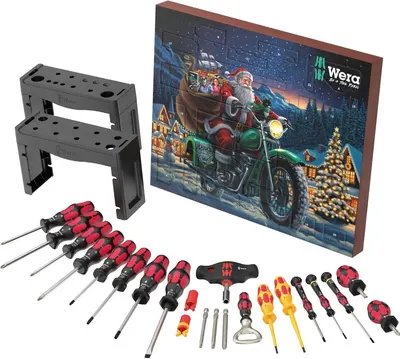 Calendar Advent cu instrumente Wera - 2025, 28 piese