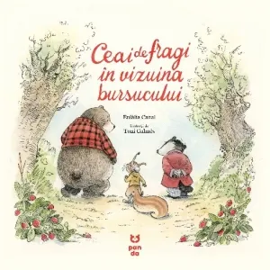 Ceai de fragi in vizuina bursucului