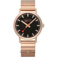 Ceas Mondaine Mondaine A660.30360.16SBR Classic Black And pink 40mm 3ATM