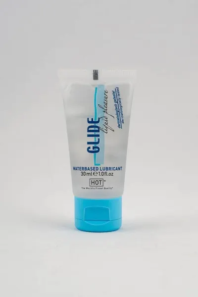 Lubrifiant pe bază de apă, Hot, Glide Liquid Pleasure, 30 ml