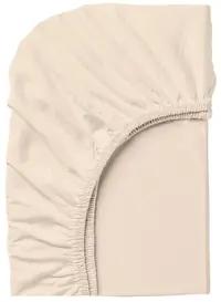 Cearșaf cu elastic Dilios - Bej, 90 x 200 x 25 cm, 100% bumbac Ranfors