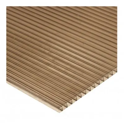 Policarbonat bronze medium UV 4 mm 2.1 x 3 m