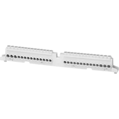 Screw Terminal Block - 80a - Ip20 - Unipolar - Pole 1 N / T (2x16) + (7x10)