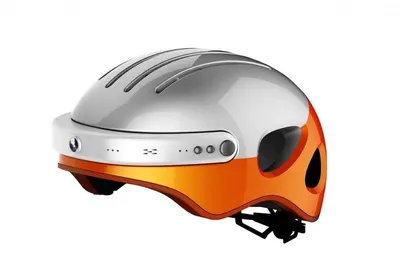 Casca inteligenta Airwheel C5L, inregistrare video, conectare Bluetooth, Wi-Fi Orange