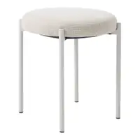 Scaun crem din metal Pelican – Unique Furniture