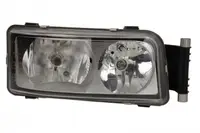 Far dreapta (2 H7 H21W W5W, manual, cu lumina de zi, culoare insert: crom platinat) potrivit MAN LION S CITY, TGS I 01.02