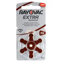 Baterii aparat auditiv Zinc-Aer 312 PR41, 6 Buc. Rayovac