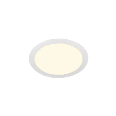 Spot incastrat, SENSER 24 Ceiling lights, white Indoor LED recessed ceiling light round white 3000K