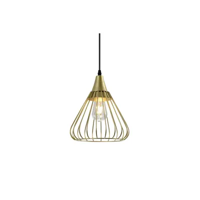 Lampa tavan - Ceiling fixture TESS,2516,AC220-240V,50/60Hz,1*E27, IP20, Diameter 24 CM,single, gold