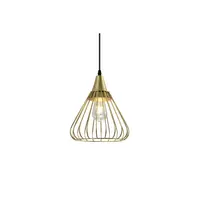 Lampa tavan - Ceiling fixture TESS,2516,AC220-240V,50/60Hz,1*E27, IP20, Diameter 24 CM,single, gold