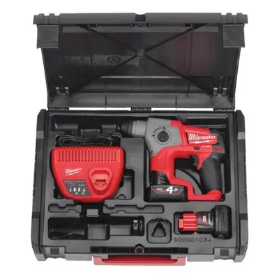 Ciocan rotopercutor Milwaukee SDS-PLUS cu acumulator MODEL M12CH-402X, 13MM, 1.1J