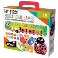 Headu - Ecoplay Primul meu joc Educational memoreaza formele, culorile, numerele si vocalele