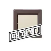 Rama ornament 4 module Brun Legrand Valena