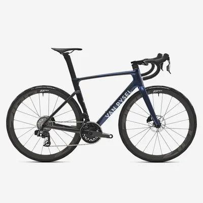 Bicicletă șosea SRAM Force AXS E1 2x12v senzor de putere RCR PRO Albastru închis