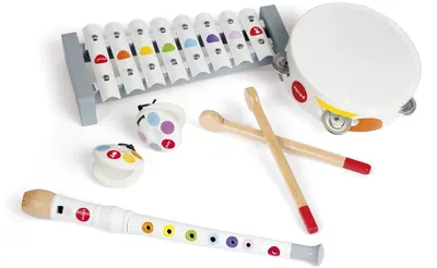 Jucarii din lemn Janod Confetti - Set muzical, tip 1