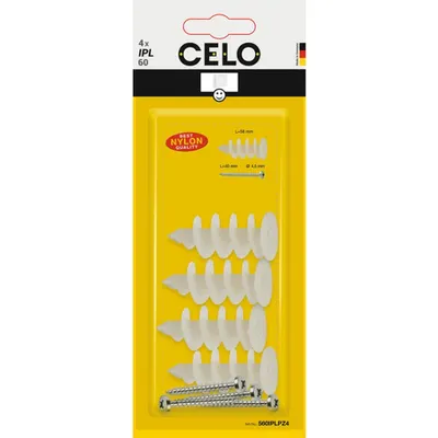 CELO Blister insulation plug IPL 60 cu surub 4,5x40 (PZ2)