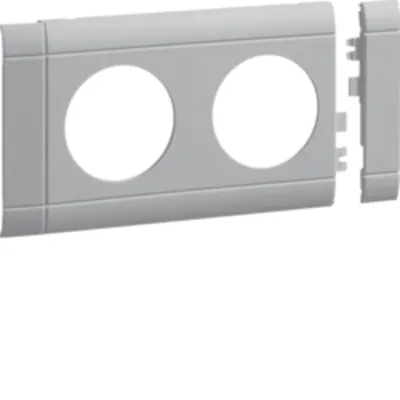 Mască dublă fără halogen, 80mm, gri