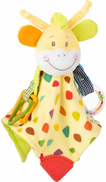 Jucărie moale de imbratisare Amek Toys - Girafă