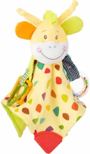 Jucărie moale de imbratisare Amek Toys - Girafă