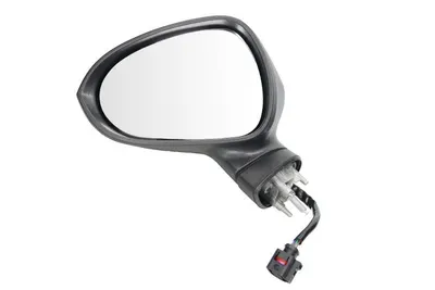 Oglinda stanga potrivit SEAT LEON 2009-2012 - electrica incalzita, crom, grunduita
