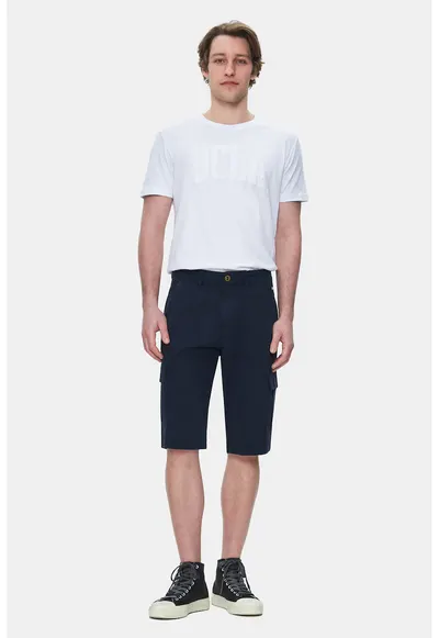 Pantaloni scurti - Bleumarin - Bleumarin