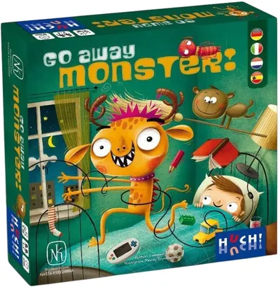 Joc de societate Go Away Monster - Pentru copii