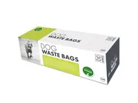 Pungi igienice pentru câini M-PETS: 300 buc, 23 x 33,3 cm, miros de iarbă