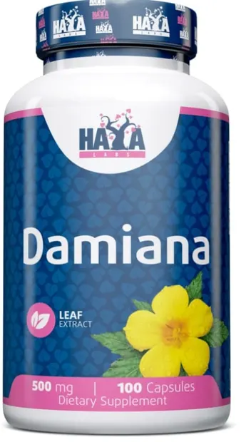 Damiana, 100 capsule, Haya Labs