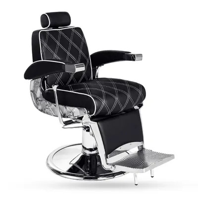 Scaun frizerie - MIRPLAY - Hugo - Negru