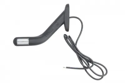 Lumina delimitare dreapta, forma: oval, portocaliu rosu alb, LED lungime cablu 1500mm, pe bratul lung, 12 24V