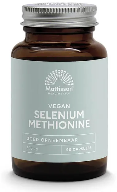 Selenium Methionine, 200 µg, 90 capsule, Mattisson Healthstyle