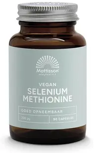 Selenium Methionine, 200 µg, 90 capsule, Mattisson Healthstyle