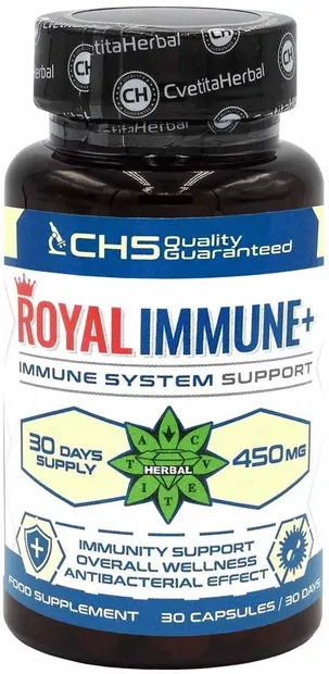 Royal Immune+, 450 mg, 30 capsule, Cvetita Herbal