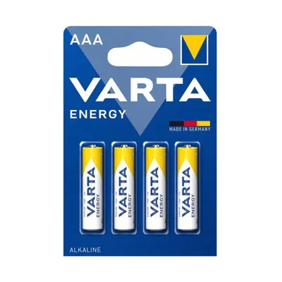 Set 3 x 4 Baterii Alcaline AAA R3 Varta Energy