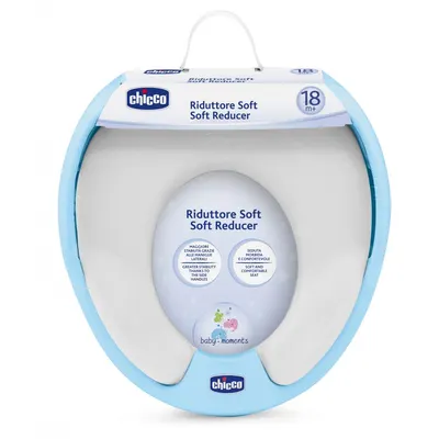 Reductor Chicco pentru WC, soft, Bleu, 18luni+