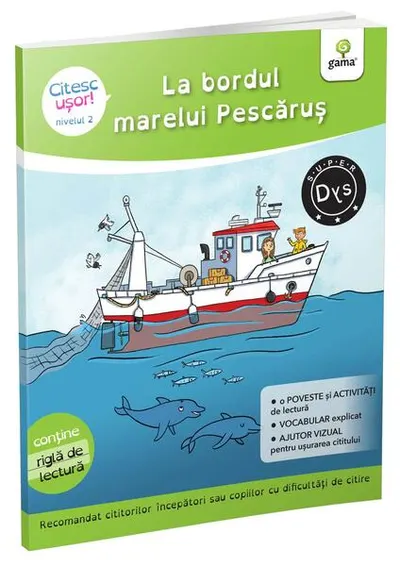 La bordul marelui Pescăruș (Citesc ușor, Nivel 2) - Paperback - Evelyne Barge, Marco Overzee