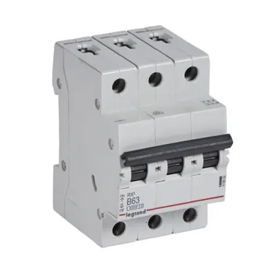 Disjunctor RX3 3P B63 6kA