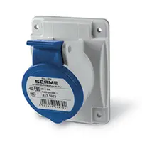 Priza incastratan16A 2P+E 6h 200-250V 50Hz 60Hz 70X87MM terminal cu surub