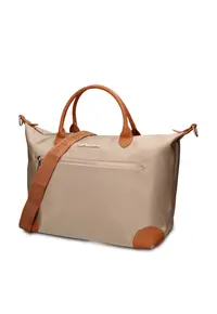 Geanta shopper din piele ecologica Elowen Prime - Bej