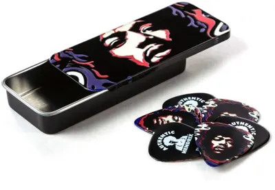 Pene pentru chitară Dunlop - Jimi Hendrix Star Haze, 6 buc.
