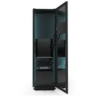 Micro Data Center rack cu UPS nJoy Forge MDC 6K-42U, 6 kW, 600x1200, ecran 10.1 inch, protectie seismica, racire integrata, acces de la distanta